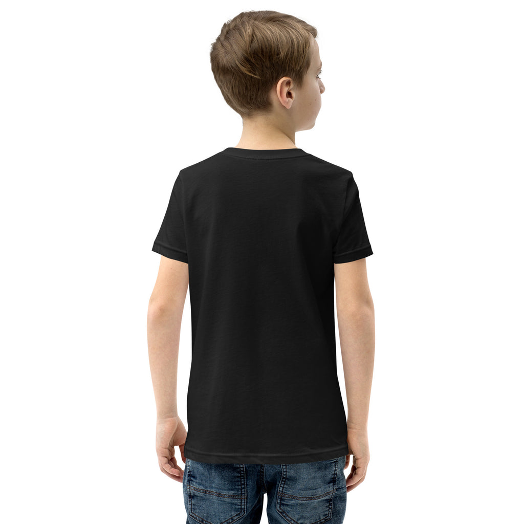 Chill Ride Tee, Youth, Black, Back